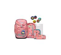 ergobag set zaino scolastico pack set | Zaino scolastico ergonomico, collezione precedente, flessibile, set da 6 pezzi, per la prima ella scuola primaria