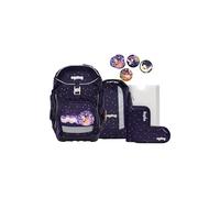 ergobag set zaino scolastico pack set | Zaino scolastico ergonomico, set flessibile da 6 pezzi per la prima classe della scuola primaria, per bambine e bambini