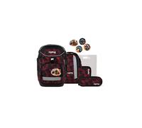 Ergobag Set borse da viaggio 6 pz. Pack UnaufhaltBär – set velcro rosso incluso