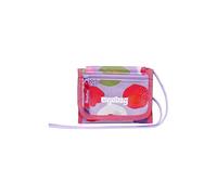 ergobag Tasca sul petto, scomparto per monete, finestrella, Orsetto fiorito - viola, taglia unica, Lilla