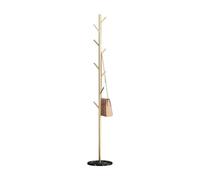 Ergocar Appendiabiti, 8 Ganci Metallici, Staffe Per Appendiabiti Da Ingresso e Un Attaccapanni Con Base In Marmo, Utilizzato Per Alberi Per Giacche, Cappelli, Borse, Fasce