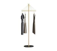 Ergocar Appendiabiti Da Terra, Con 10 Ganci, Appendiabiti In Metallo Decorativo Creativo, Gancio d'Ingresso, Griglia a Mantello Con Base Di Piastre Di Roccia, Per Abiti Appesi, Giacche, Cappelli