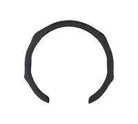 Ergocar Coperchio Ruota Dello Sterzo Auto, Copertura Protettiva In Pelle Opaca, Adatto Per 38 Cm e 15 Pollici, Accessori Per Decorazioni Per Interni Per Auto Comodi