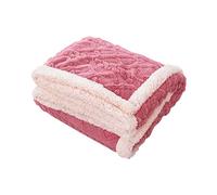 Ergocar Coperta Sherpa, Coperta Pile Doppio Strato Vello, Coperta in Pile di Flanella, Coperta da Divano in Pile Caldo Morbida, per Letto, Divano e Sedie, Facile da Curare