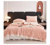 Ergocar Coperta, Spessa e Calda Coperta in Pelliccia di Coniglio Finta, Reversibile Coperta Soffice e Accogliente, Coperta da Divano Morbida, Coperta Decorativa, per Divano, Letto, Viaggi