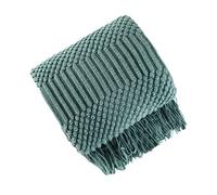 Ergocar Coperte, Coperta a Maglia con Frange, Coperta a Maglia Sfrangiata Tinta Unita, Caldo Morbida Coperte Invernali per Letto, Divano e Sedie, per Decorazione del Soggiorno