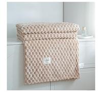 Ergocar Coperte, Coperta in flanella Leggera e Morbida, Coperta Pile Doppio Strato Vello Super Morbido, Coperta da Divano in Leggera, per Letto, Divano e Sedie
