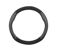 Ergocar Coprivolante Auto, Coprivolante Rotondo In Fibra Ultra Fine Pelle Con Fori Traspiranti, Assorbente Sudore e Antiscivolo 38 Cm/15 Pollici Accessori Interni Auto Maschili e Femminili