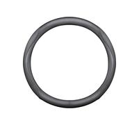 Ergocar Coprivolante Auto, Coprivolante Rotondo In Pelle Traspirante e Antiscivolo Adatto Per Vari Diametri Auto 38cm / 15inch Volanti