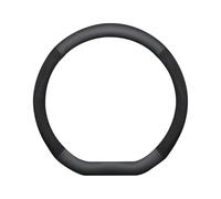 Ergocar Coprivolante In Pelle Nappa Fibra Ultrafine Tipo D Resistente, Antiscivolo, Comoda Impugnatura, Traspirante, Interno Auto Uomo e Donna Per Tutte Le Stagioni Universale (15 Pollici) 38 Cm