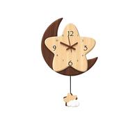 Ergocar La Luna Ondeggia l'Orologio Da Parete Silent Movement Decorative Battery Power Per Casa, Ufficio, Camera Da Letto, Asilo Nido, Regali Di Compleanno