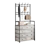 Ergocar L'appendiabiti Adatto Per Riporre Scarpe, Vestiti, Cappelli, Borse, sciarpe e ombrelli, adatto per uffici, case e negozi.