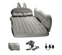 Ergocar Materassino Gonfiabile SUV MPV Divano Gonfiabile Collassabile Floccaggio Materasso Letto per Auto Pompa di Aria Elettrica Gonfiabile Materasso da Campeggio All'aperto(R-Grigio)