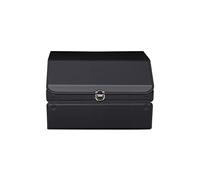 Ergocar Organizer Bagagliaio Auto, Doppio Strato Pieghevole Organizer per Bagagliaio per Auto, Pelle PU Organizer per Baule Auto con Coperchio, Impermeabile e Resistente Organizer Baule