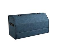 Ergocar Organizer Bagagliaio Auto, Pelle Scamosciata Sintetica Organizer per Bagagliaio per Auto, Fondo Antiscivolo, Organizer per Baule Auto Pieghevole con Manico, Apertura a 180°