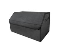 Ergocar Organizer Bagagliaio Auto Pieghevole, Organizer per Baule Auto con Coperchio, Multi Scomparto Organizer per Bagagliaio per Auto con Manico, Fondo Antiscivolo, Pratico(2 Scomparti, Medio)