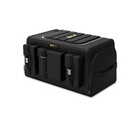 Ergocar Organizzatore per Auto Oxford Bagagliaio Multifunzionale Auto Organizer Con Multi Tasca Organizzatore Di Immagazzinaggio per SUV/Auto/Camion (Nero, 50L Con tasche laterali)