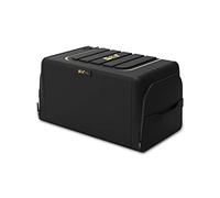 Ergocar Organizzatore per Auto Oxford Bagagliaio Multifunzionale Auto Organizer con Multi Tasca Organizzatore di Immagazzinaggio per SUV/Auto/Camion (Nero, 40L Nessuna Tasca Laterale)