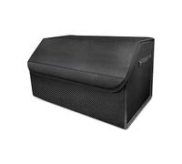 Ergocar Organizer Bagagliaio Auto Pieghevole, Organizer per Baule Auto con Coperchio, Multi Scomparto Organizer per Bagagliaio per Auto con Manico, Fondo Antiscivolo, Pratico(2 Scomparti, Medio)