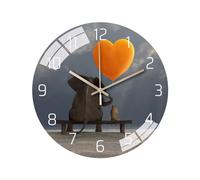 Ergocar Orologio Da appendere La Decorazione Della Casa, Orologio Da Appendere Silenzioso Di Facile Lettura, Adatto A Soggiorno, Camera Da Letto, Ufficio, Ristorante