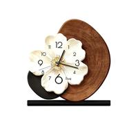 Ergocar Orologio Da Parete a Forma Di Fiore Quadrante Silenzioso 25×25