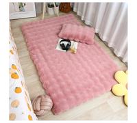 Ergocar Pelliccia Artificiale Tappeto è Un Tappeto a Bolle Di Peso Elevato Adatto a Tutte Le Stagioni Non Perde Peli è Morbido e Confortevole Ed è Adatto Per Soggiorni, Campeggio, Camere