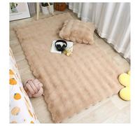 Ergocar Pelliccia Artificiale Tappeto è Un Tappeto a Bolle Di Peso Elevato Adatto a Tutte Le Stagioni Non Perde Peli è Morbido e Confortevole Ed è Adatto Per Soggiorni, Campeggio, Camere