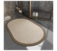 Ergocar Tappeto Bagno Sponge Diatom Super Assorbimento Di Acqua Morbida Anti-Slip Adatto Per Porte Sotto Le Porte, Pavimenti Per Il Bagno, Cucine, Accessori Per La Decorazione Domestica