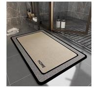 Ergocar Tappeto Bagno Sponge Diatom Super Assorbimento Di Acqua Morbida Anti-Slip Adatto Per Porte Sotto Le Porte, Pavimenti Per Il Bagno, Cucine, Accessori Per La Decorazione Domestica