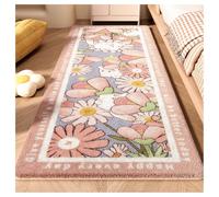 Ergocar Tappeto Da Camera Da Letto, Artificiale Tappeto Soffice Comodino Peluche Decorazioni Per La Casa Floreale Adatto Per Bagno, Cucina, Camera Da Letto, Decorazione Per La Casa