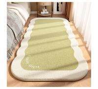 Ergocar Tappeto Da Camera Da Letto, Artificiale Tappeto Soffice Comodino Peluche Decorazioni Per La Casa Floreale Adatto Per Bagno, Cucina, Camera Da Letto, Decorazione Per La Casa