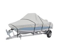 Ergocar Tela In Kayak Copertura 600D a v Dello Scafo Antipolvere a Prova Uv Con Sacchetti Stoccaggio Adatti Alle Imbarcazioni 17-19 Piedi