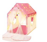 Ergocar Tenda da Gioco per Bambini, Castello della Principessa Tenda da Gioco, Tenda per Bambini Portatile, Casetta dei Giochi per Interni ed Esterni, Regalo di Compleanno per Bambini