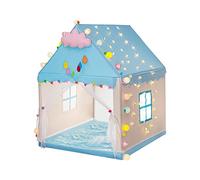 Ergocar Tenda da Gioco per Bambini, Tenda Principessa per Ragazze, Castello dei Sogni Con Palle Colorate & Luci Stellari, Giochi da Esterno per Ragazzi, Giocattoli Compleanno Regali