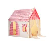 Ergocar Tenda Per Bambini Da Interno Ed Esterno Con Doppia Porta Castello Luce Colorata Bandiera Nuvola Stella Adatta a Bambini Piccoli Ragazzi e Ragazze