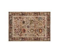 Ergocar Vintage Floral Carpet Lavabile Cucina Moquette Moquette Ingresso Moquette Orientale Bagno Non Tocco Tappetini Ultra-Sottili Perfetti Per Soggiorno, Camera Da Letto, Camera Per Bambini