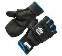 Ergodyne, 816, Proflex guanti termici senza dita, nero, piccolo, set di 2 pezzi