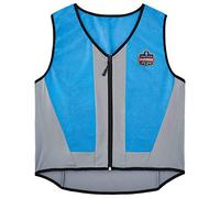 Ergodyne Chill-Its 6667 Cooling Vest, Evaporative PVA Material for Fast Cooling Relief, Blue, XX-Large