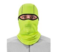 Ergodyne N-ferno 6823 Balaclava Face Mask-Wind-Proof, Hinged Design Passamontagna Invernale da Sci, Maschera Antivento, Lime, Taglia Unica Donna