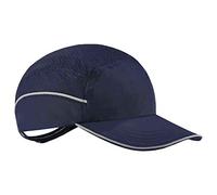Ergodyne Skullerz 8955 - Berretto da baseball, leggero, traspirante, a tesa lunga, colore blu navy