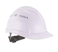 Ergodyne Skullerz 8966 - Casco rigido ventilato, leggero, stile cappello, regolabile a 6 punti, guscio in HDPE, classe C