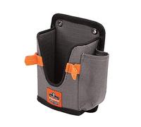 Ergodyne Squids 5543 - Supporto per scanner di codici a barre per computer portatili con impugnatura a pistola, scanner di codici a barre palmari, cinghie di fissaggio da attaccare al carrello