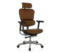 ERGOHUMAN GEN2 | Pelle - Poltrona di lusso Marrone Scuro