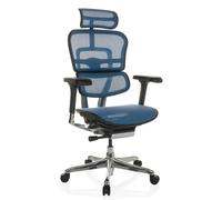 ERGOHUMAN GEN2 | tessuto di maglia - Poltrona di lusso Blu