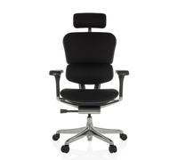 ERGOHUMAN GEN2 tessuto - Poltrona di lusso Nero
