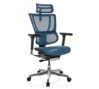 ERGOHUMAN SLIM GEN2 | tessuto di maglia - Poltrona di lusso Blu