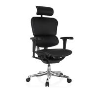 ERGOHUMAN ULTRA L GEN2 | Pelle - Poltrona di lusso Nero