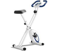 Ultrasport F-Bike, Cyclette, Home Trainer, Bici da Fitness con Computer di Allenamento e Sensori delle Pulsazioni, Pieghevole Unisex - Adulto, Blu Navy, Normal