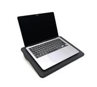 ergomi Vassoio portatile per laptop con cuscino morbido, supporto per il polso, utilizzo su entrambi i lati, vassoio da letto per laptop, ideale per leggere, scrivere, usare notebook, lavoro da casa,
