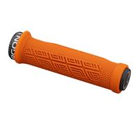 Ergon GDH Manopole Bici Downhill Ergonomiche Lock-On, Regolare, Arancione